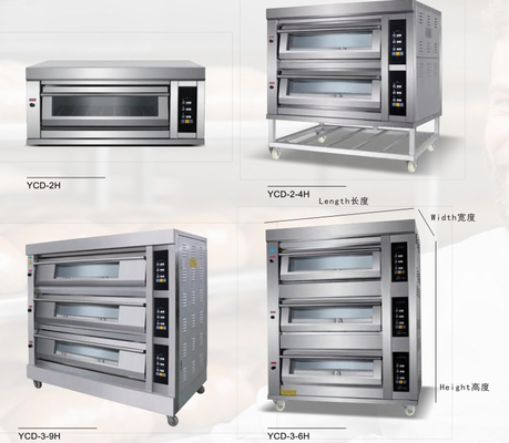 Пицца 6.6KW торта хлеба печи 380v коммерчески электрического газа печь