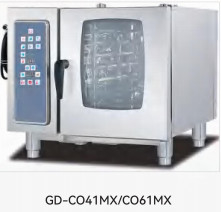 Печь Combi совмещает распаровщик печь в многофункциональном 4 слоях 9kW