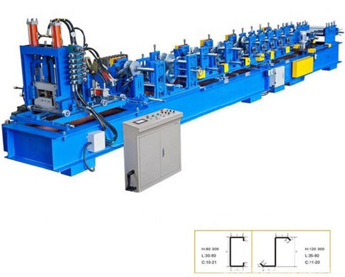крен Purlin 15m/min CZ формируя станцию ролика машины 6.5T 15