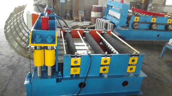 Автоматическая изогнутая машина покрытая камнем черепицы голубое 220V