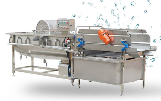 Стиральная машина 1500kg/h пузыря плода 4.2KW с прибором удаления примеси