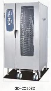 Печь Combi совмещает распаровщик печь в многофункциональном 4 слоях 9kW